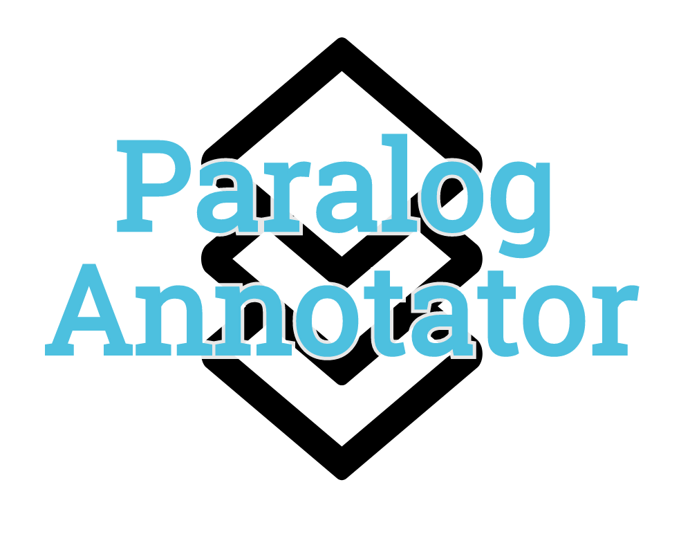Paralogue Annotation App logo